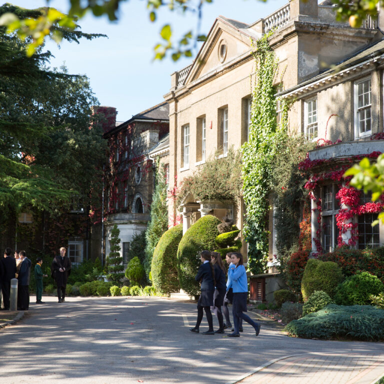 the outside of St John's Prep School