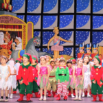 children performing in a Christmas play