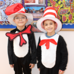 children dressed up for world book day