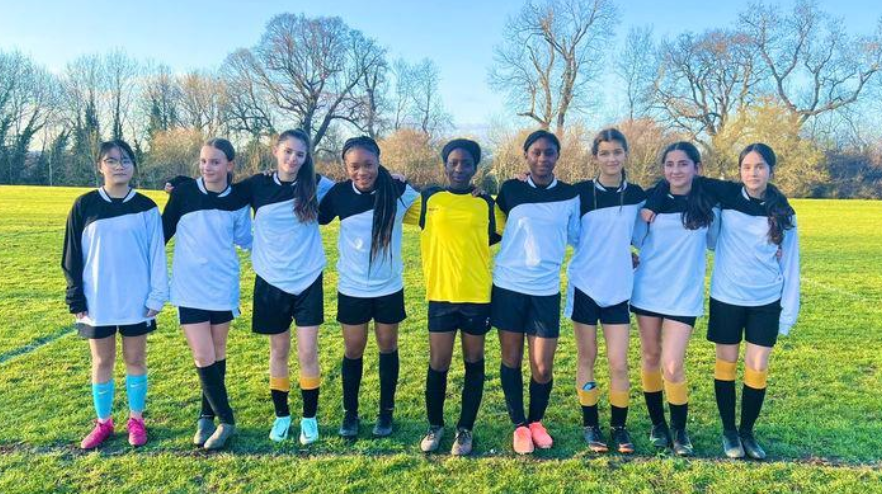 girls football team
