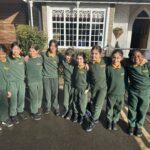 prep school students in PE kit