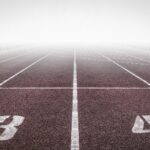 Athletics running track